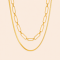 Lumi Link Layered Necklace