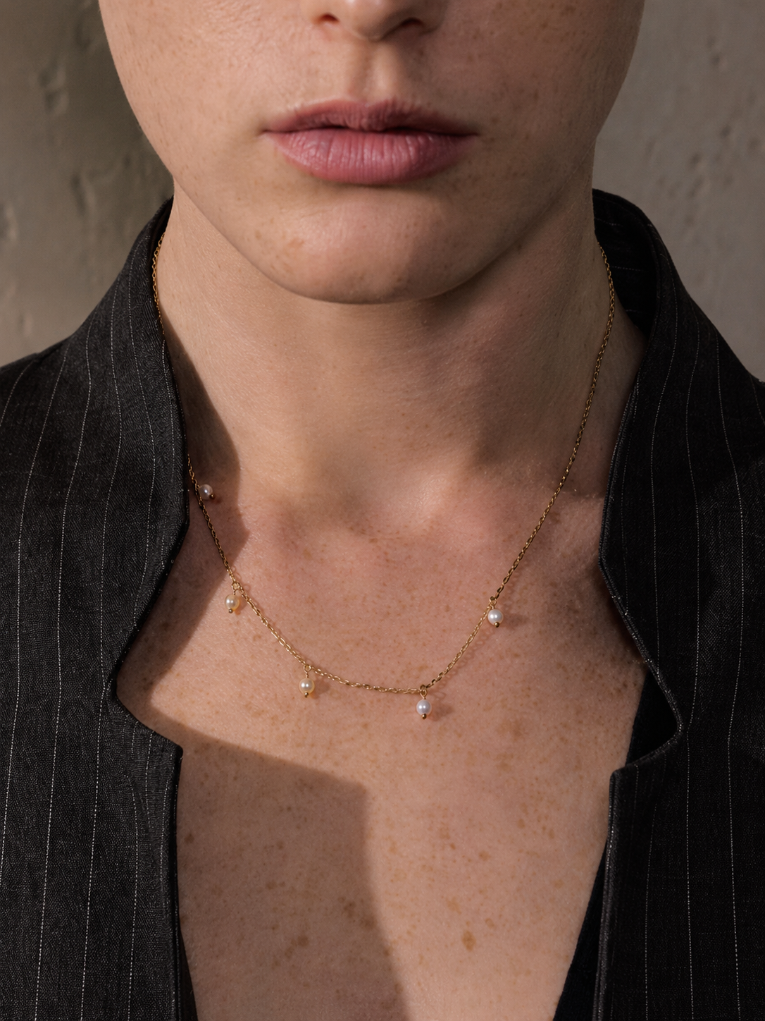 Pearl Wine Necklace