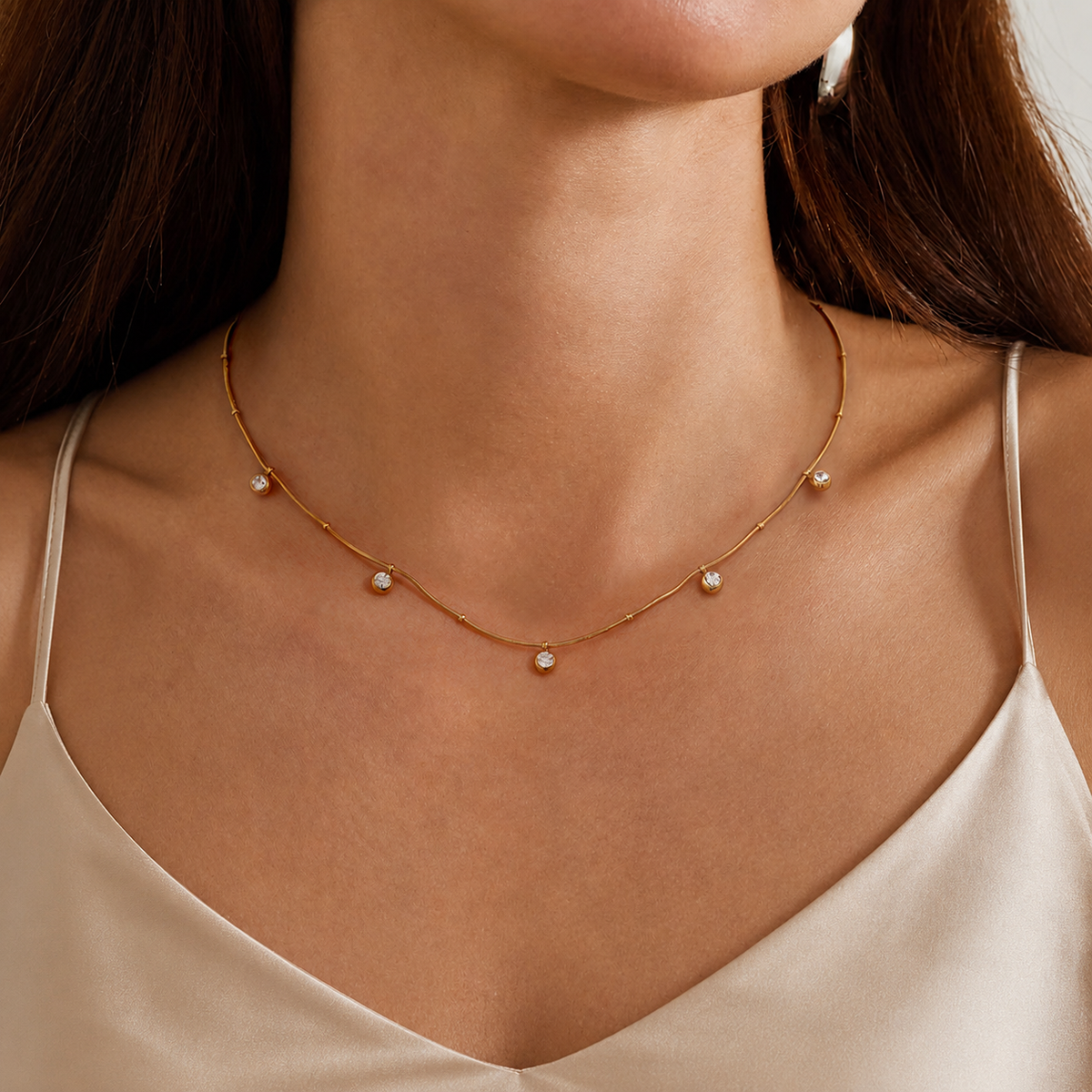 Golden Constellation Necklace