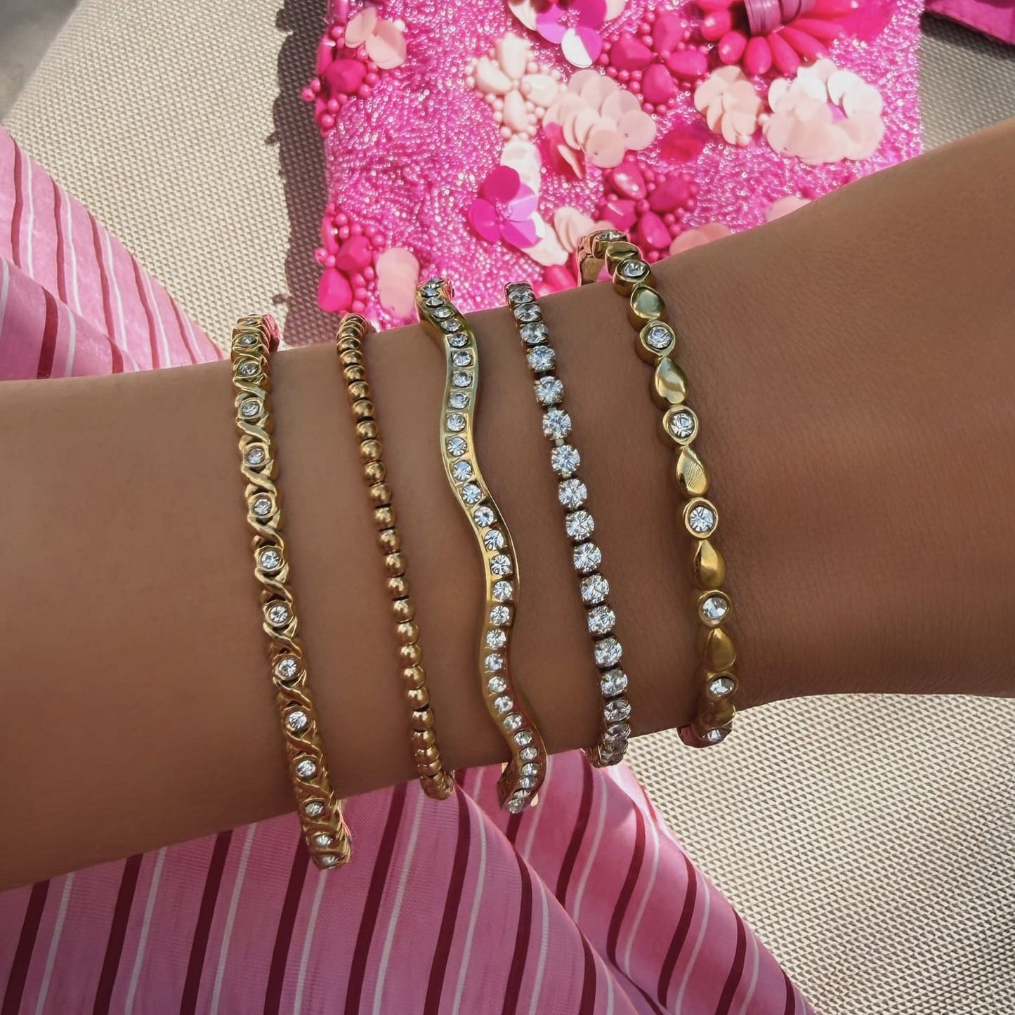 Mademoiselle Tennis Bracelet