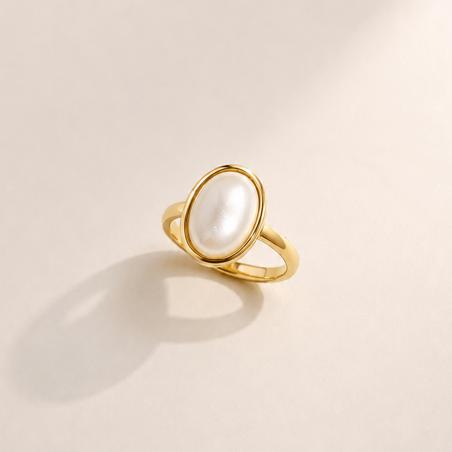 Moonrise Pearl Ring