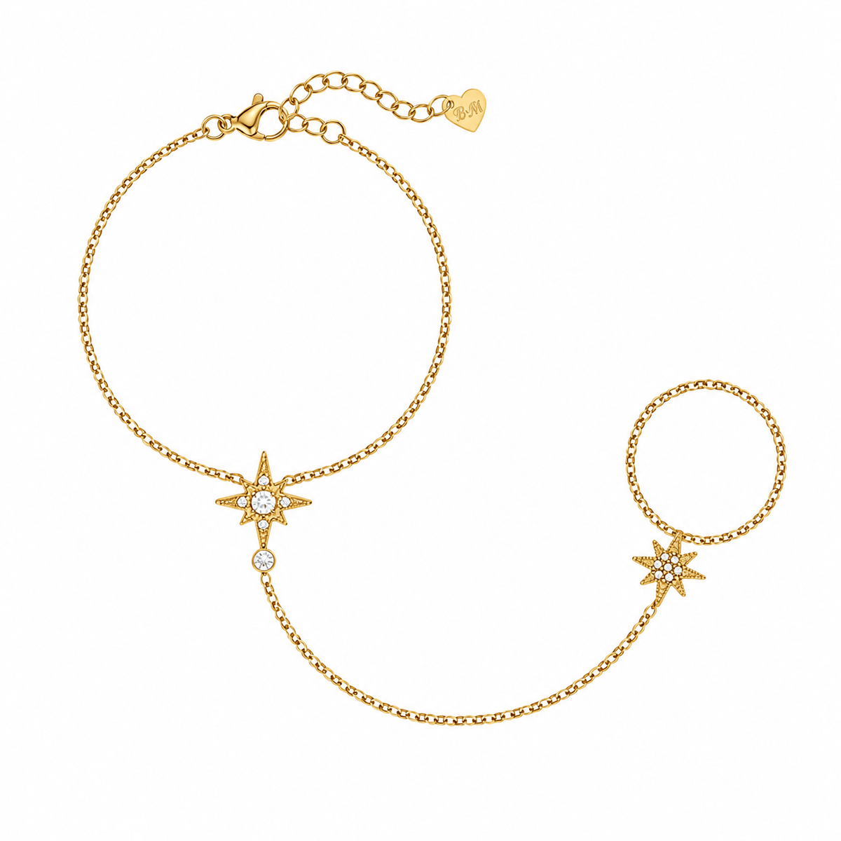 Poppy Hand Chain Bracelet