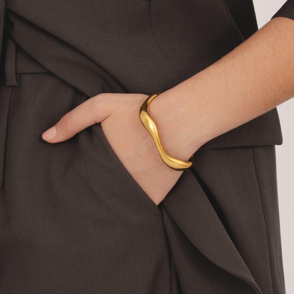 Wave Cuff Bracelet