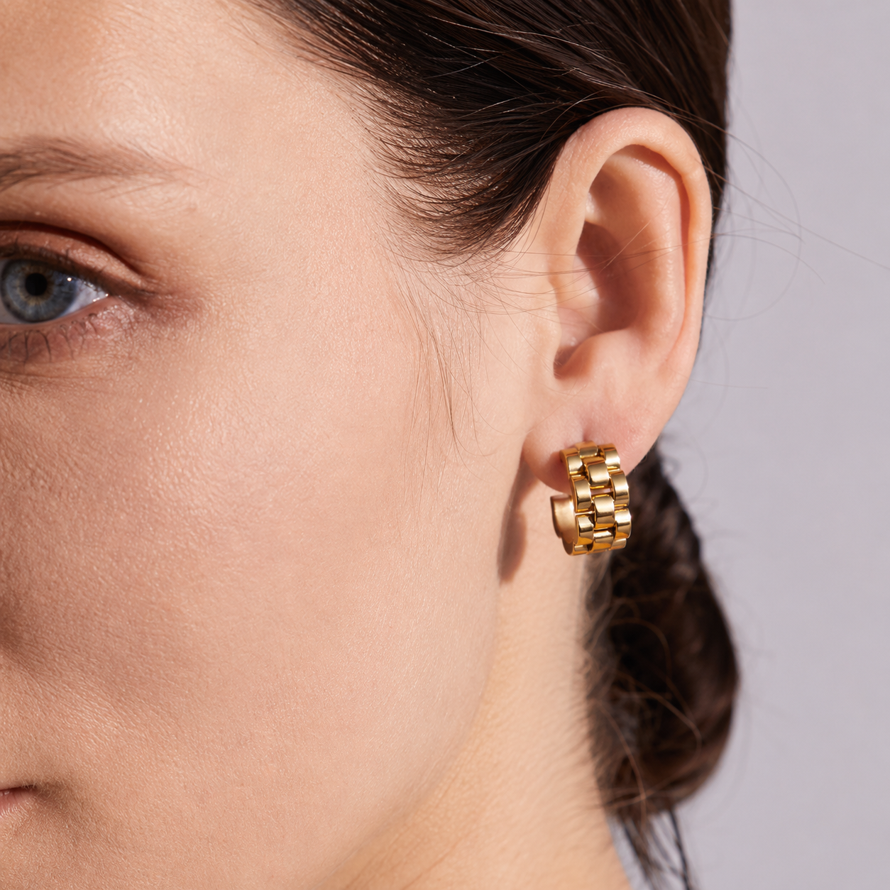 Luna Petal Hoops